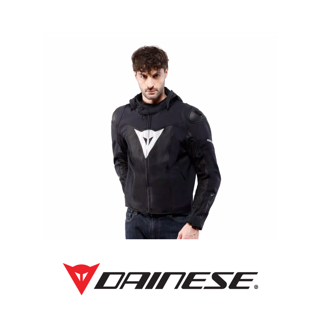 DAINESE SUPER SPRINT AIR TEX JACKET 黑/白 防摔外套