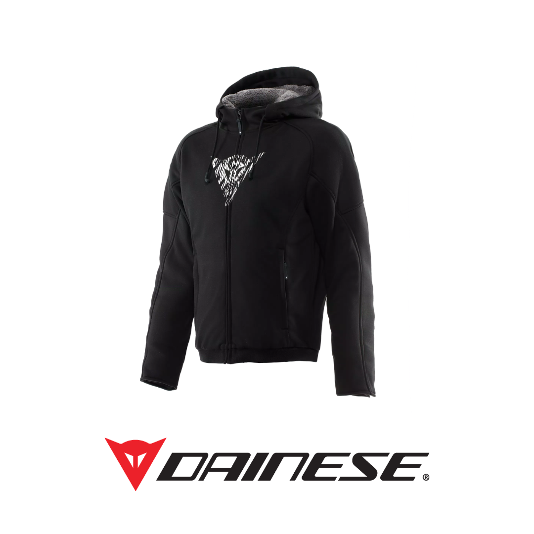  DAINESE BOVISA SAFETY HOODIE FULL ZIP 黑白 防摔衣
