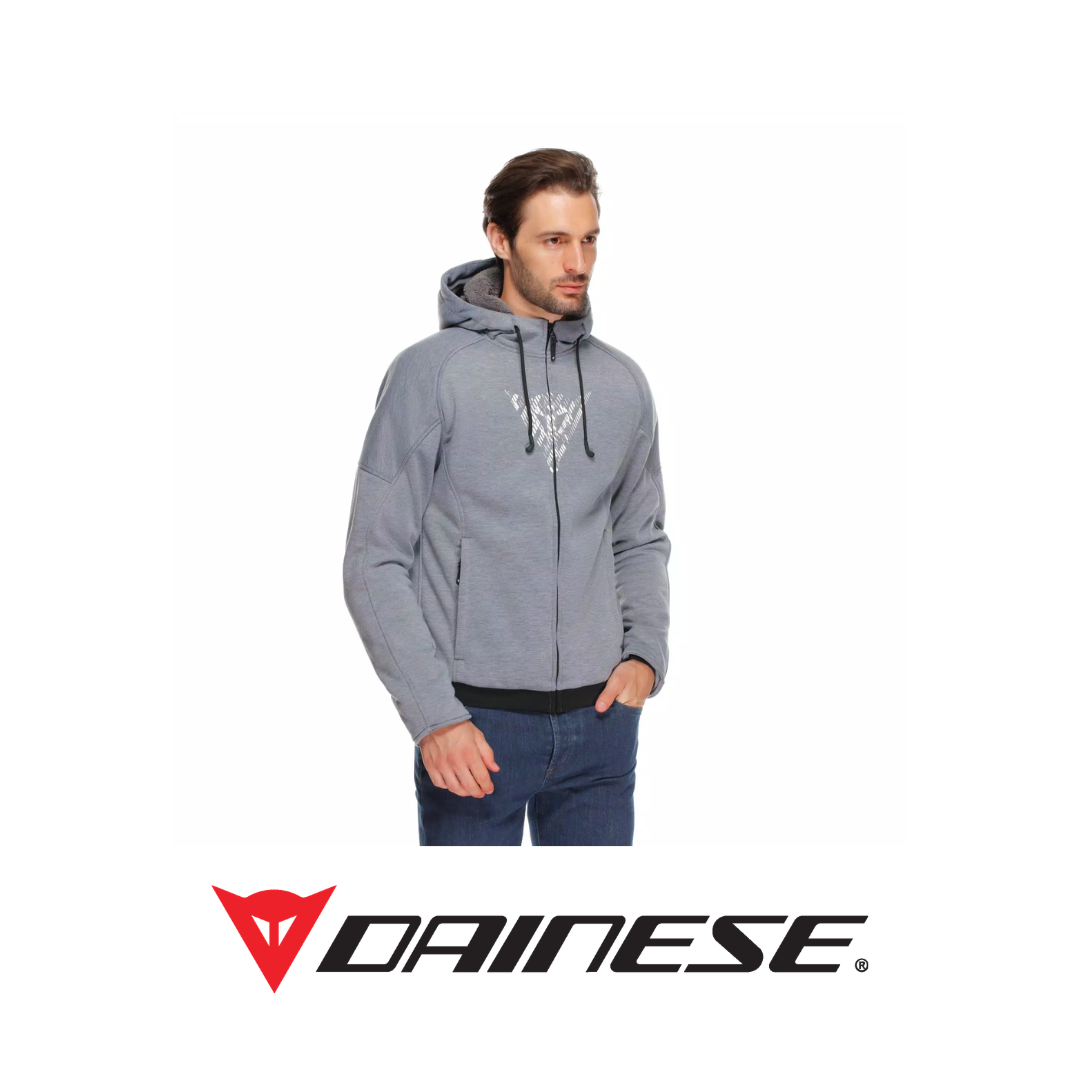  DAINESE BOVISA SAFETY HOODIE FULL ZIP 灰黑 防摔衣