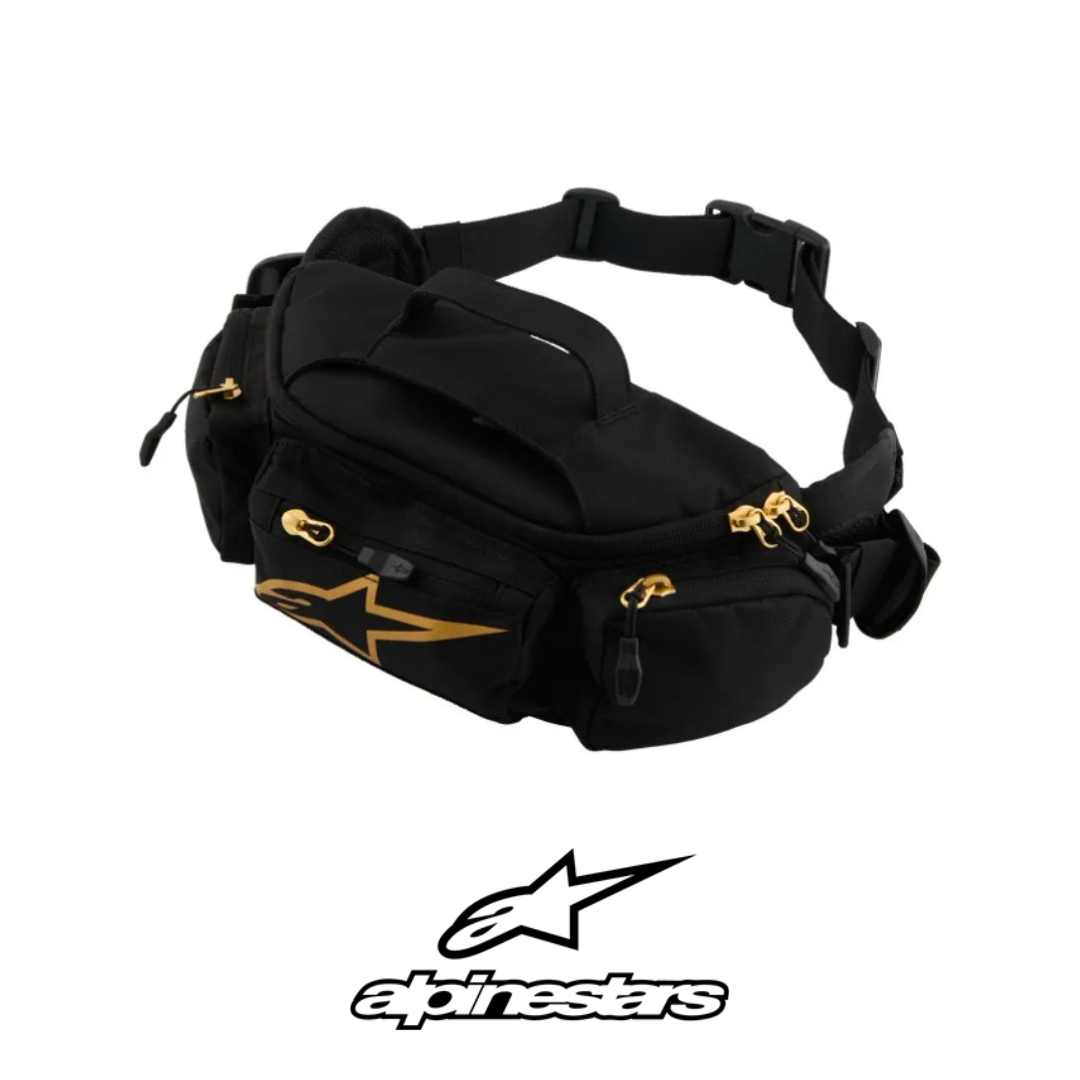 ALPINESTARS A星 KANGA V2 WAIST 黑金色 腰包 騎士包